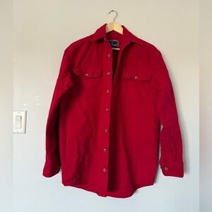 Vintage William’s Bay Flannel Red Button Down